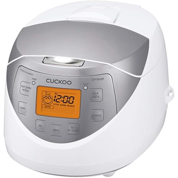 CUCKOO 6-Cup Micom Rice Cooker with Fuzzy Logic