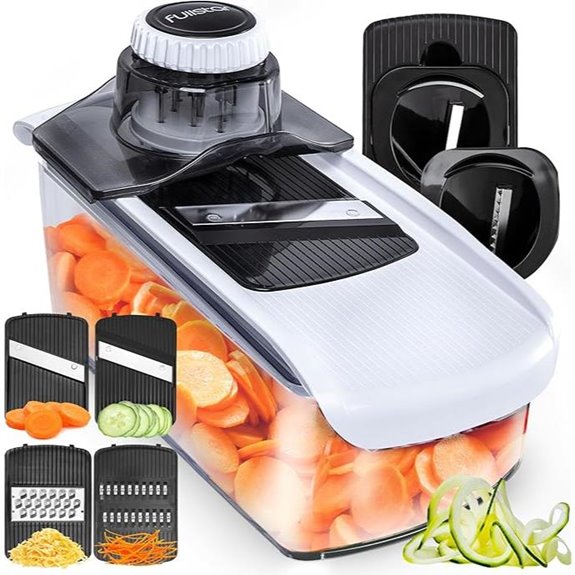 Fullstar 6-in-1 Mandoline Slicer with Safety Glove