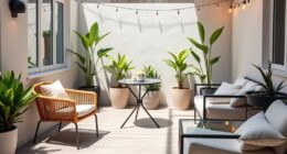 small patio furniture options