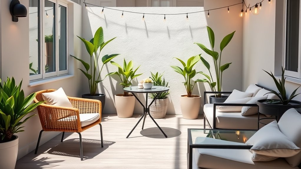 small patio furniture options