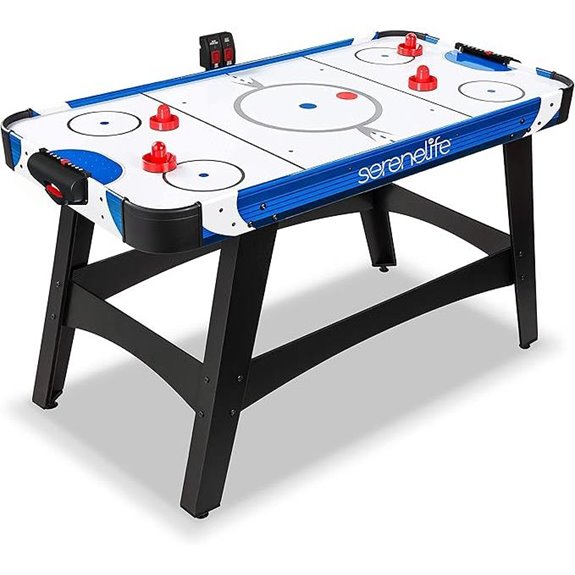 SereneLife 4.5 ft Powered Air Hockey Table