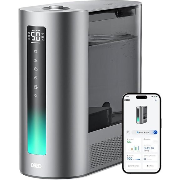 Dreo 6L Smart Humidifier with Timer and Sensor