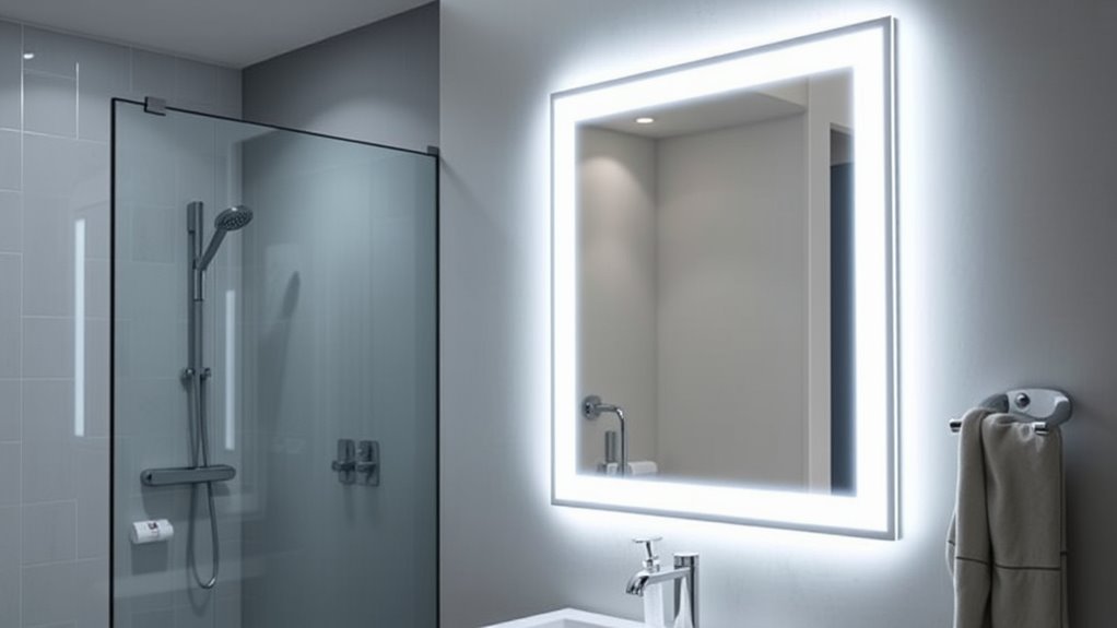 smart led mirror features