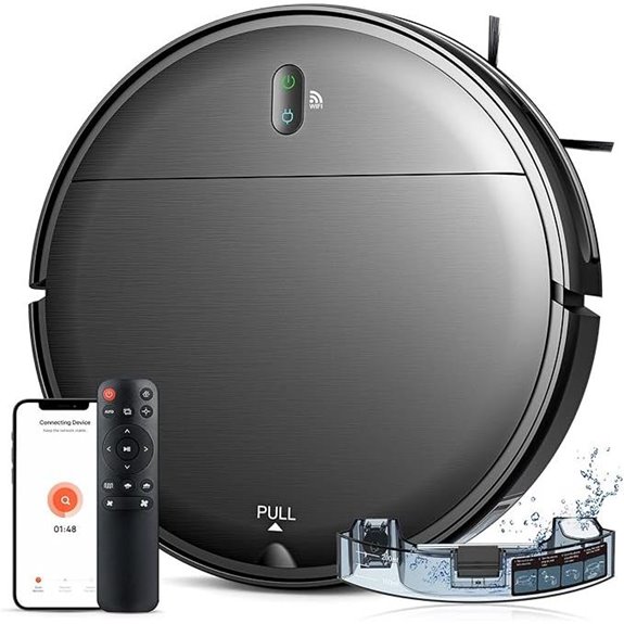 Robot Vacuum & Mop Combo with App/Alexa Control