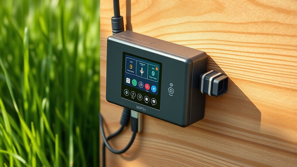 smart watering with remote access