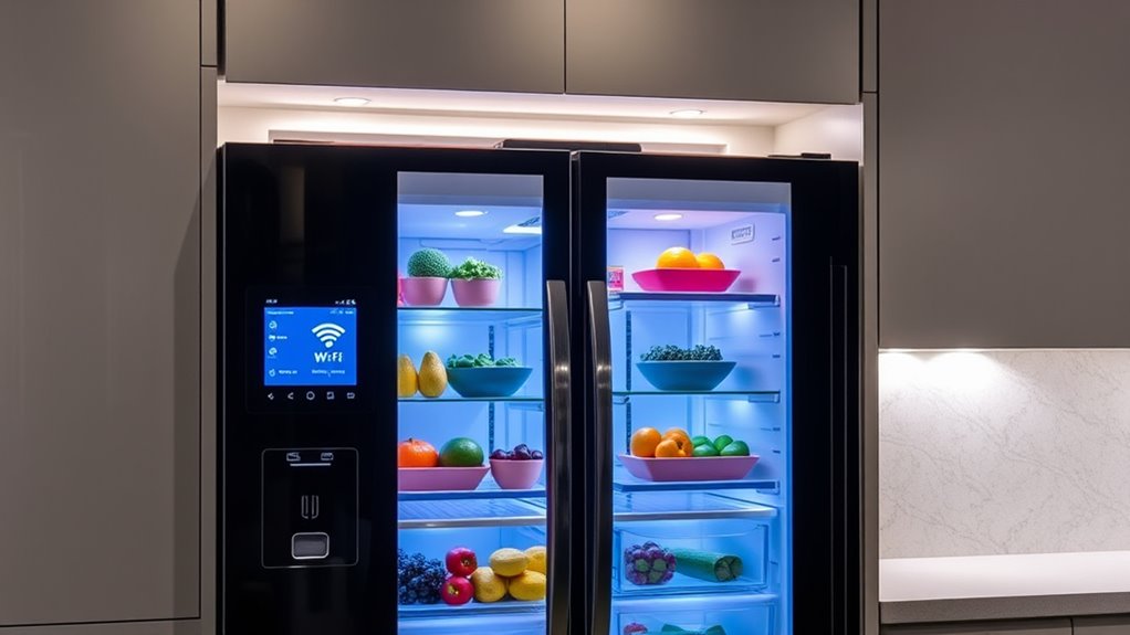 smart wi fi refrigerator features