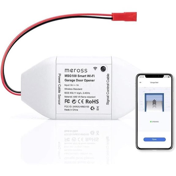 Meross WiFi Garage Door Opener with App & Voice Control
