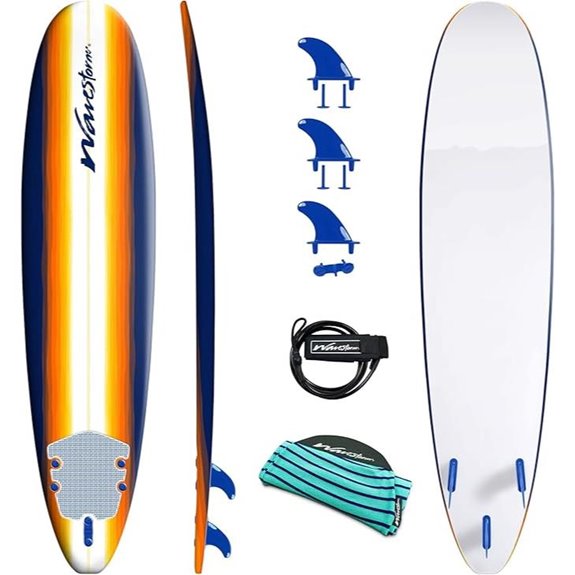 Wavestorm - Classic Soft Top Foam 8ft Surfboard