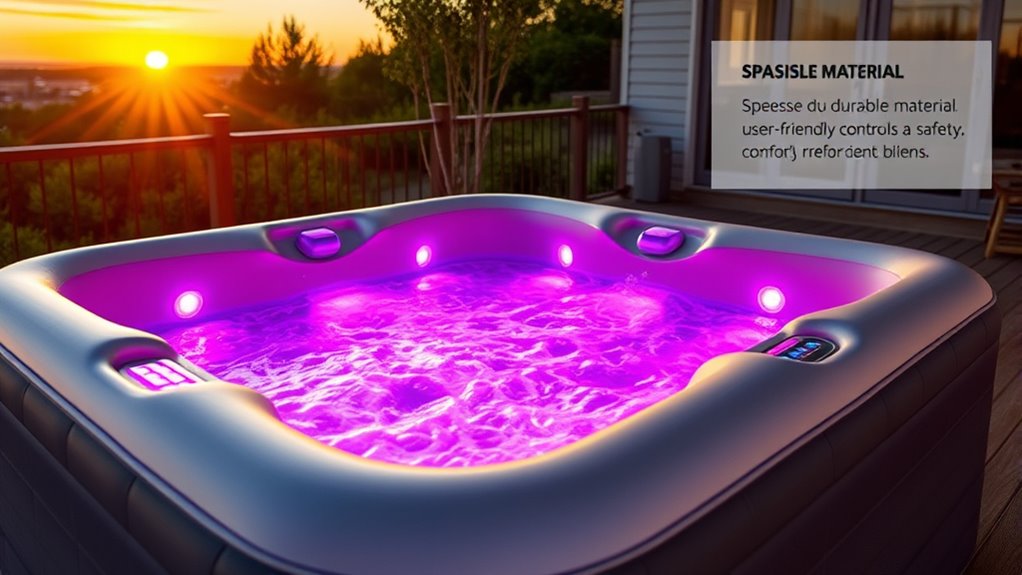 spa hot tub selection criteria