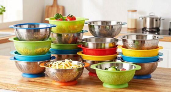 space saving collander sets