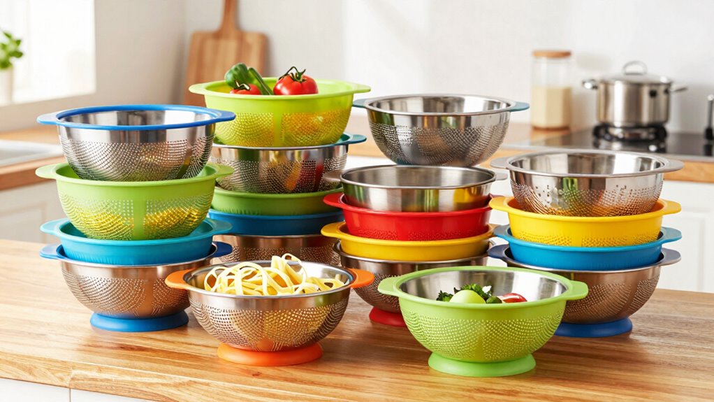 space saving collander sets