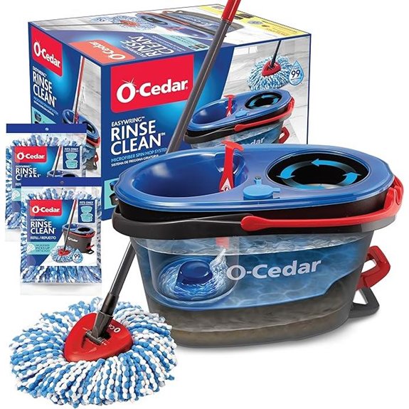 O-Cedar RinseClean Spin Mop & Bucket System