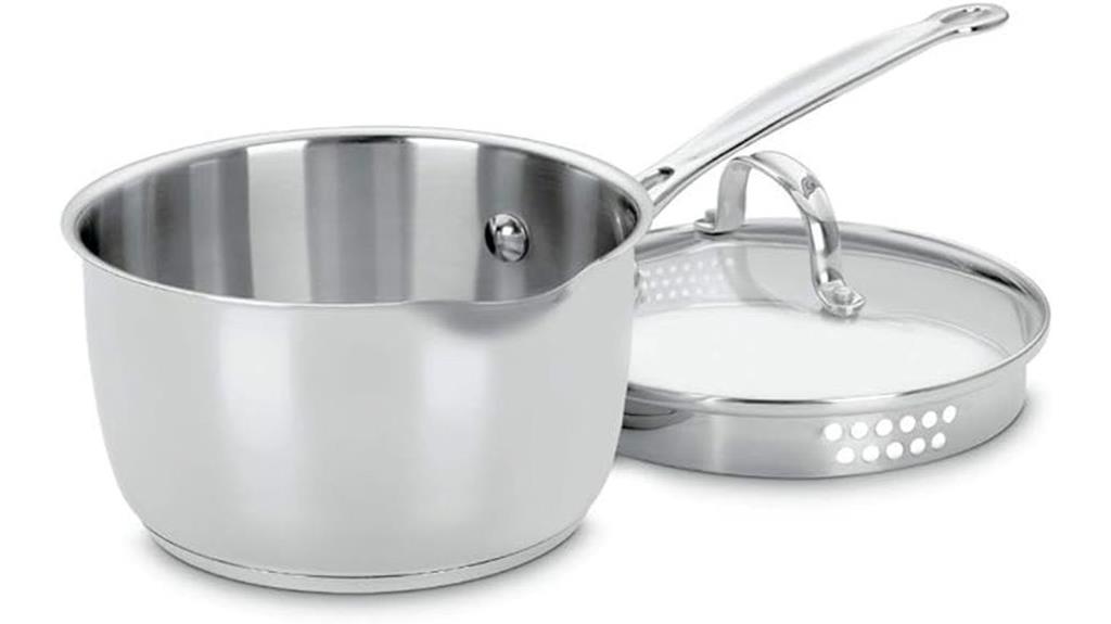 stainless 2 quart saucepan