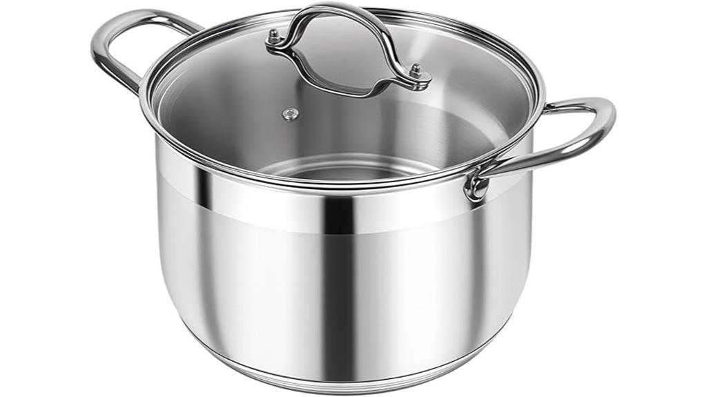 stainless steel 12 quart