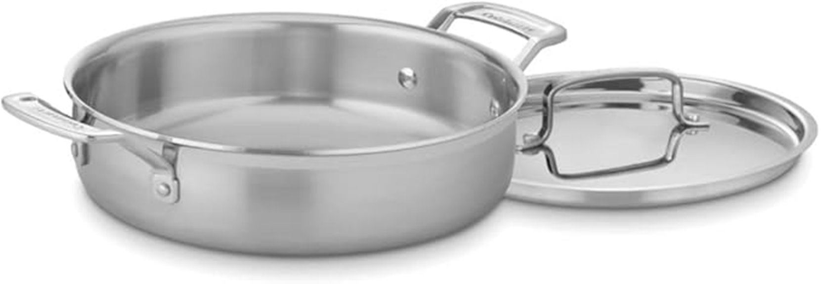 stainless steel 3 quart casserole