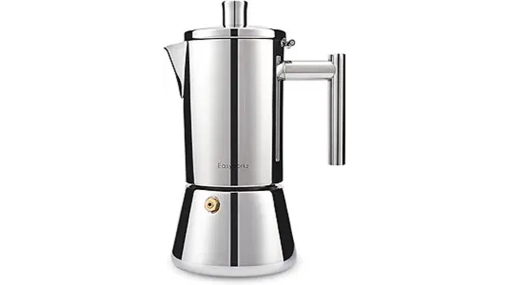 stainless steel 4 cup espresso