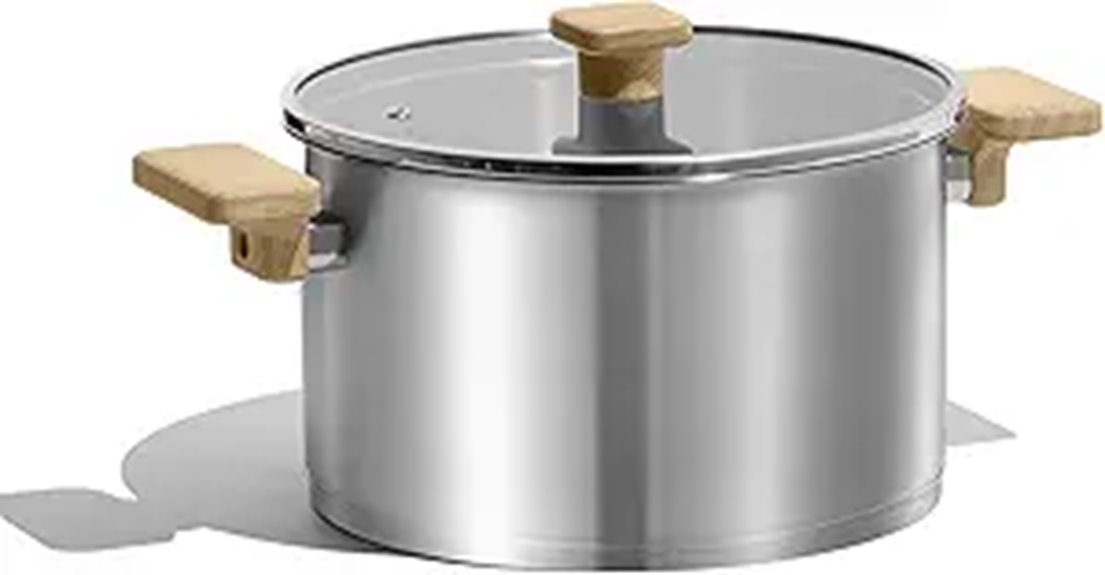 stainless steel 5 5 quart