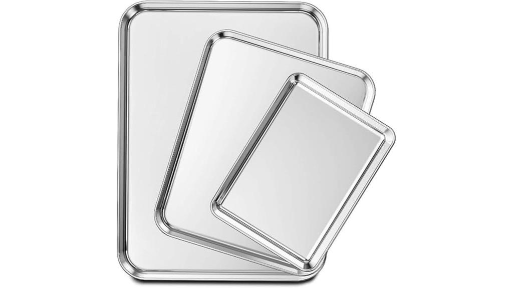 stainless steel baking sheets