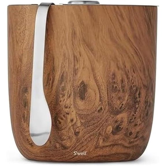 S’well Stainless Steel Ice Bucket with Tongs