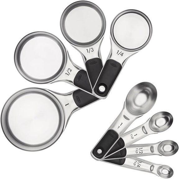 OXO Stainless Steel Measuring Cups and Spoons Set