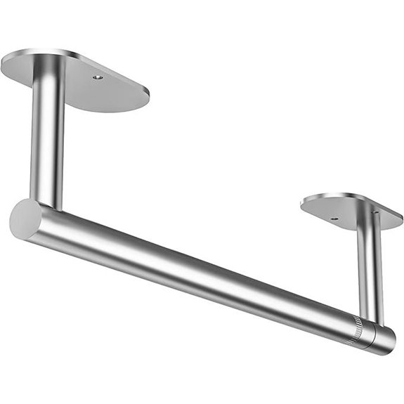 Stainless Steel Under Cabinet Paper Towel Holder