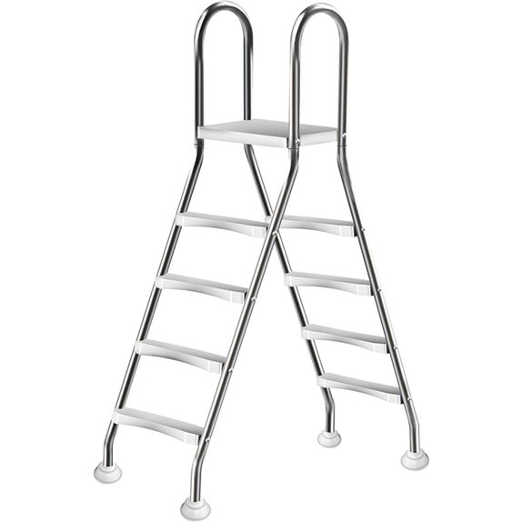 Heavy Duty 54 Stainless Steel Pool Ladder
