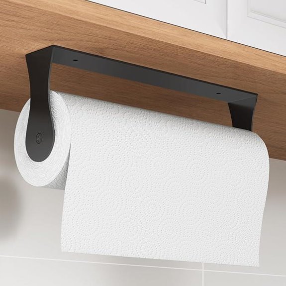 Wall-Mount Stainless Steel Paper Towel Holder