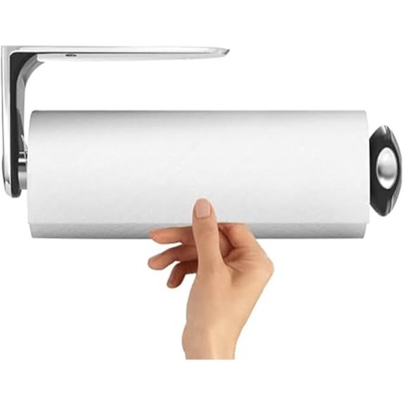 simplehuman Wall Mount Paper Towel Holder Stainless Steel