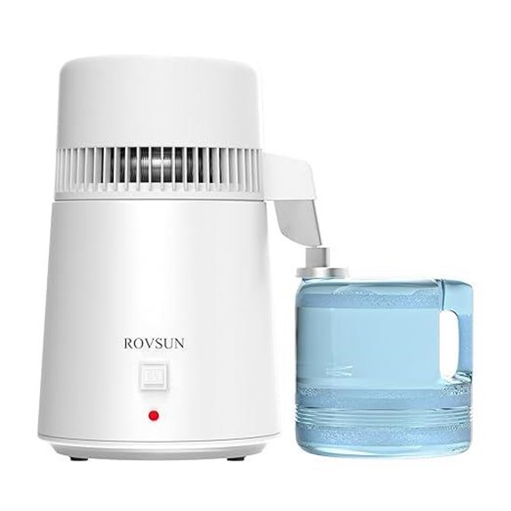 ROVSUN 1.1Gal Water Distiller with Stainless Steel