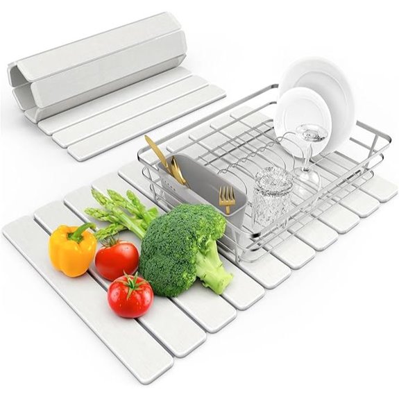 Large Stone Dish Drying Mat for Kitchen Counter