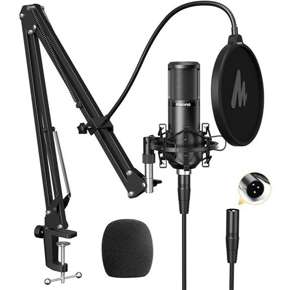 MAONO XLR Condenser Microphone for Studio Recording