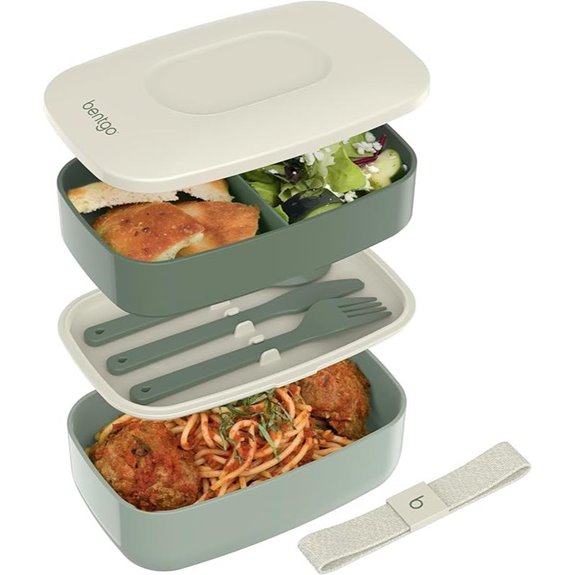 Bentgo Classic Adult Bento Box with Utensils