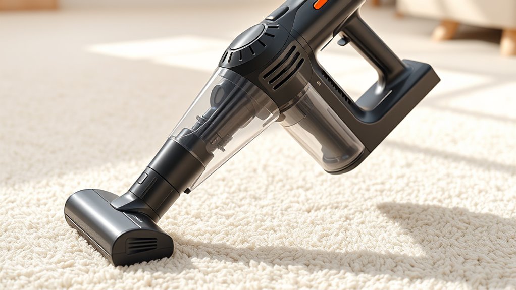 suction power and battery