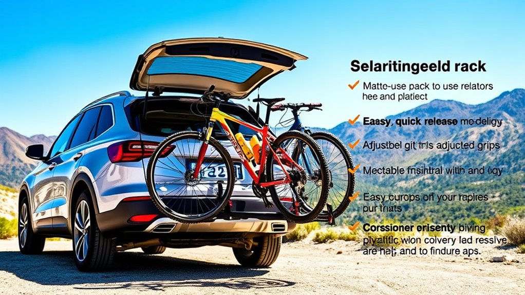 suv hitch bike rack considerations