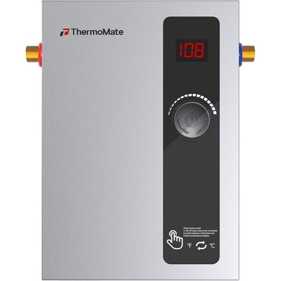 ThermoMate Tankless Electric Water Heater 8kW 1.56 GPM