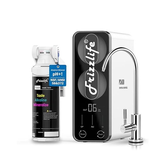 Frizzlife Tankless Reverse Osmosis Water Filter System
