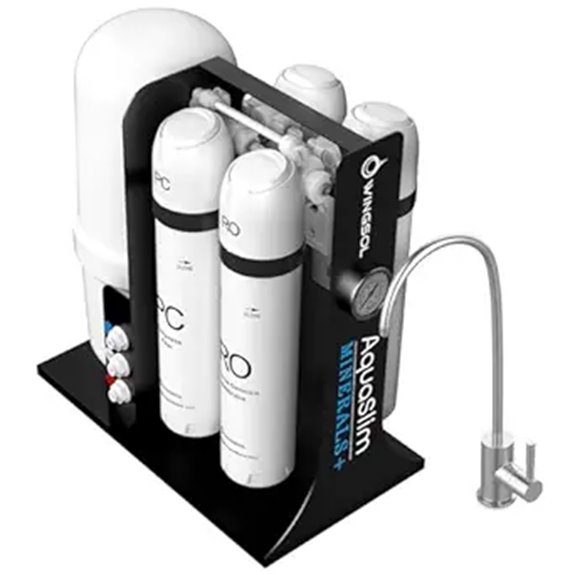 WINGSOL 10-Stage Reverse Osmosis Water Filter System