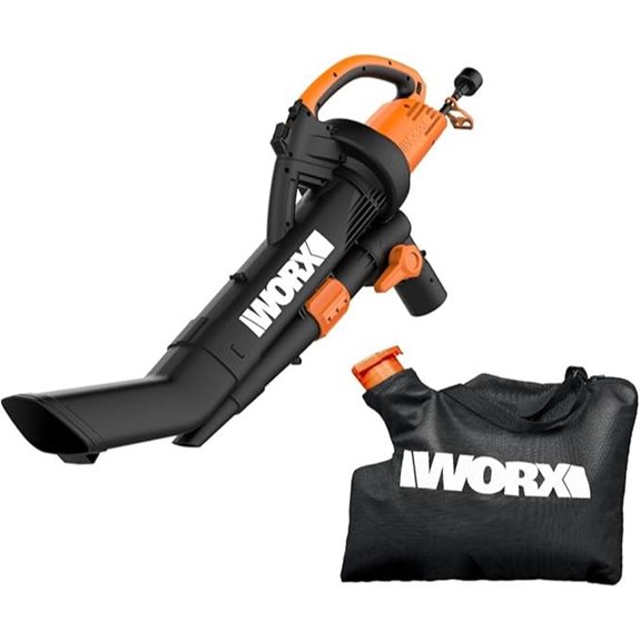 WORX WG509 3-in-1 Electric Leaf Blower Vacuum Mulcher