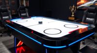 top air hockey tables