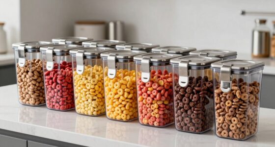 top airtight cereal storage
