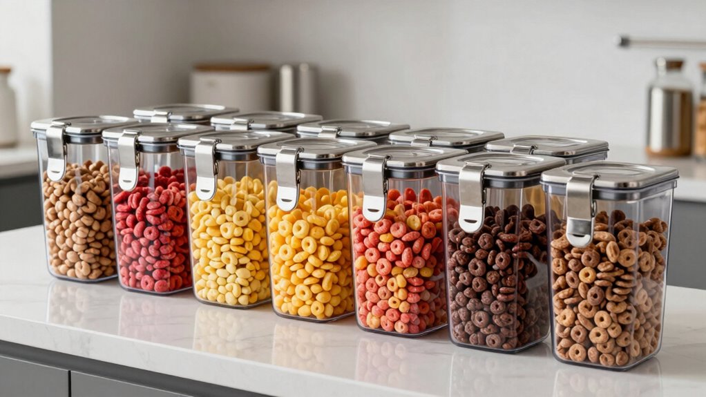 top airtight cereal storage