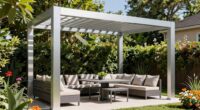 top aluminum pergola options