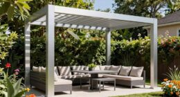 top aluminum pergola options