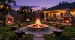 top backyard fire pits