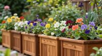 top cedar plant box picks