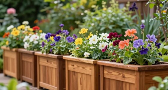 top cedar plant box picks