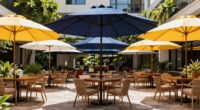 top commercial patio umbrellas