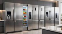top counter depth refrigerators