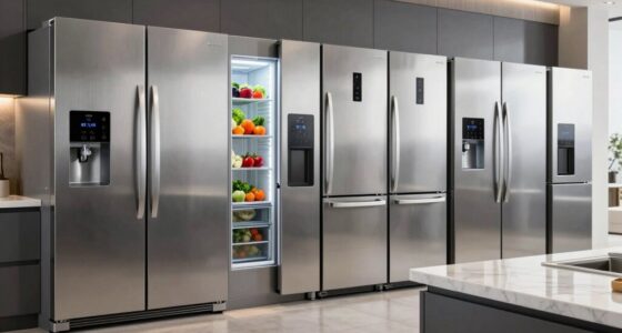 top counter depth refrigerators