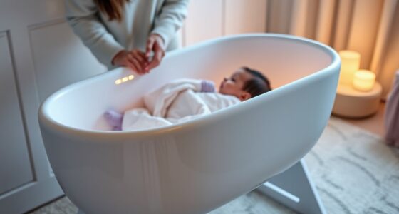 top cry detecting baby bassinet